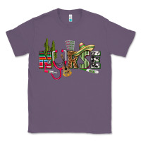 Lavender Mexican Nurse Classic Tee - texasbilliewilder