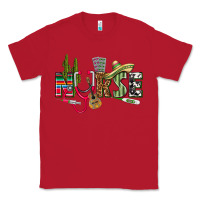 Red Mexican Nurse Classic Tee - texasbilliewilder