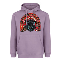Lavender valentines black angus  rainbow Heavyweight Hoodie - JahusDesignShop