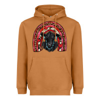 Meerkat valentines black angus  rainbow Heavyweight Hoodie - JahusDesignShop