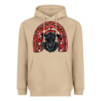 Mushroom valentines black angus  rainbow Heavyweight Hoodie - JahusDesignShop