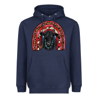 Navy valentines black angus  rainbow Heavyweight Hoodie - JahusDesignShop