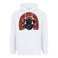White valentines black angus  rainbow Heavyweight Hoodie - JahusDesignShop