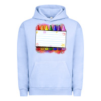 Pigment Grape Ice crayons add your text Urban Hoodie - NancyCooperArtShop