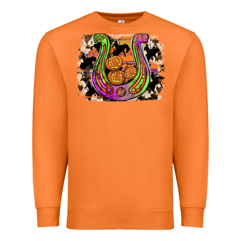 Halloween Horseshoe Premium Sweatshirt by JahusDesignShop | Teevron