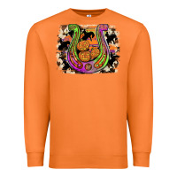 Carrot halloween horseshoe Premium Sweatshirt - JahusDesignShop
