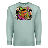 Seafoam halloween horseshoe Premium Sweatshirt - JahusDesignShop