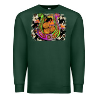 Sports Green halloween horseshoe Premium Sweatshirt - JahusDesignShop