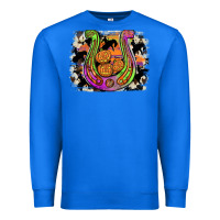 True Royal halloween horseshoe Premium Sweatshirt - JahusDesignShop