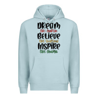 Blue Mist dream like martin believe like thurgood inspire li Premium Hoodie - MaliasSmallBusiness