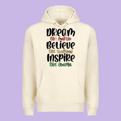 Dream Like Martin Believe Like Thurgood Inspire Li Premium Hoodie Designed By Maliassmallbusiness