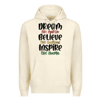 Sandshell dream like martin believe like thurgood inspire li Premium Hoodie - MaliasSmallBusiness