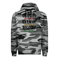Slate Camo dream like martin believe like thurgood inspire li Premium Hoodie - MaliasSmallBusiness