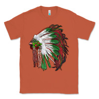Copper christmas indian feather headdress Classic Tee - RanaPortraitStore