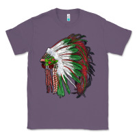 Lavender christmas indian feather headdress Classic Tee - RanaPortraitStore