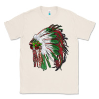 Natural christmas indian feather headdress Classic Tee - RanaPortraitStore