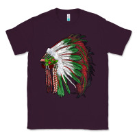 Plum christmas indian feather headdress Classic Tee - RanaPortraitStore