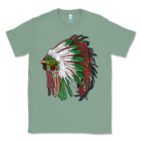 Sage christmas indian feather headdress Classic Tee - RanaPortraitStore