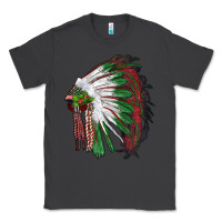 Smoke christmas indian feather headdress Classic Tee - RanaPortraitStore