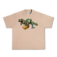 Burro T-Rex dinosaur holding a taco Urban Heavy Tee - RanaPortraitStore