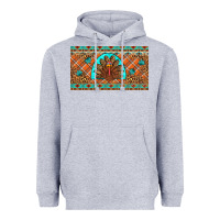 Heather Grey Thanksgiving Turkey Heavyweight Hoodie - Artiststas