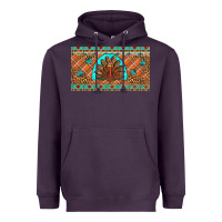 Plum Thanksgiving Turkey Heavyweight Hoodie - Artiststas
