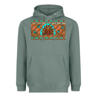 Sage Thanksgiving Turkey Heavyweight Hoodie - Artiststas