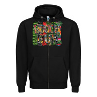 Black beach bum Zipper Hoodie - SublimationCraftShop