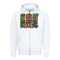White beach bum Zipper Hoodie - SublimationCraftShop