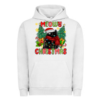 Pigment Lunar Rock meowy christmas black cat Urban Hoodie - MaliasSmallBusiness
