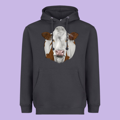 Simmental Heavyweight Hoodie Designed By Jahusdesignshop