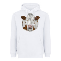 White simmental Heavyweight Hoodie - JahusDesignShop