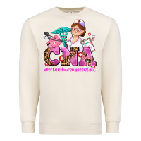 Sandshell cna certified nursing assistant Premium Sweatshirt - AdoDesignShop