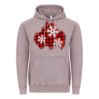 Vintage Zinc Christmas snowflakes patch Vintage Hoodie - AdoDesignShop