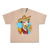 Burro Sombrero Llama Urban Heavy Tee - RanaPortraitStore