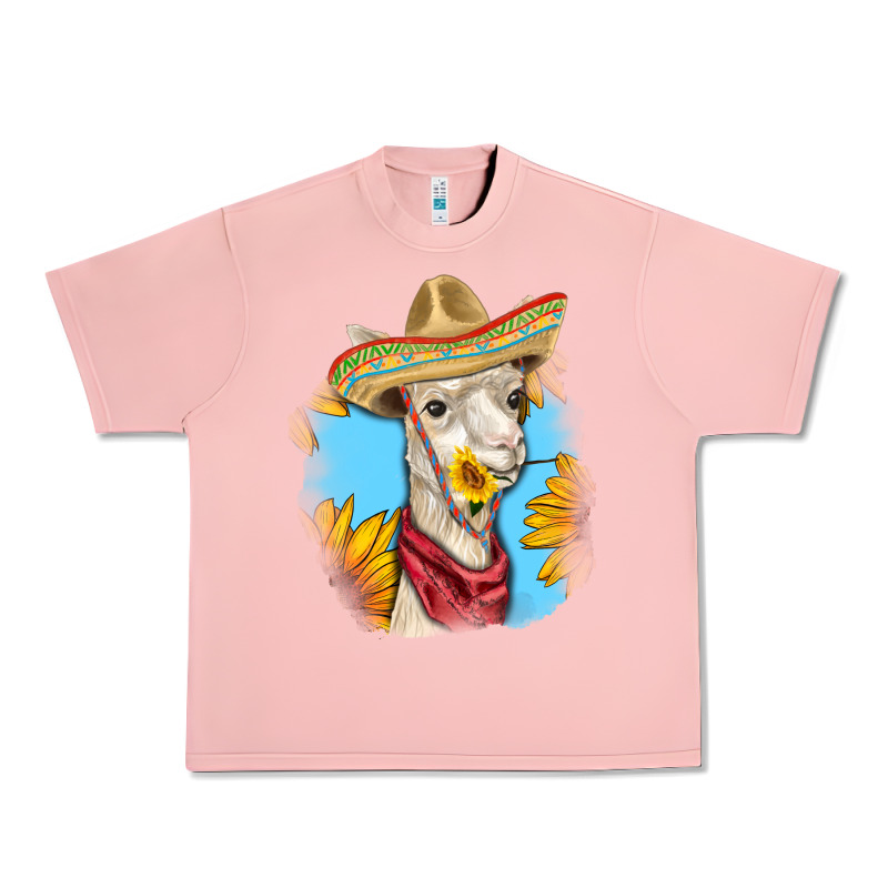 Sombrero Llama Urban Heavy Tee by RanaPortraitStore | Teevron