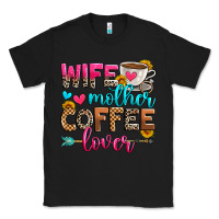 Black wife mother coffee lover Classic Tee - Zillion Design Studio