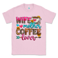 Bubblegum Pink wife mother coffee lover Classic Tee - Zillion Design Studio