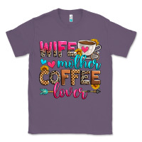 Lavender wife mother coffee lover Classic Tee - Zillion Design Studio