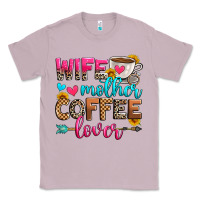 Lilac wife mother coffee lover Classic Tee - Zillion Design Studio