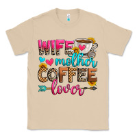 Mushroom wife mother coffee lover Classic Tee - Zillion Design Studio