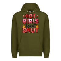 Army Green hot girls read smut Premium Hoodie - MaliasSmallBusiness