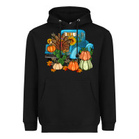 Black Thanksgiving turkey truck Heavyweight Hoodie - Artiststas