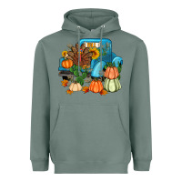 Sage Thanksgiving turkey truck Heavyweight Hoodie - Artiststas
