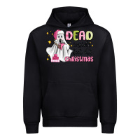 Black dead inside but it's christmas Urban Hoodie - MaliasSmallBusiness