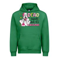 Emerald dead inside but it's christmas Urban Hoodie - MaliasSmallBusiness