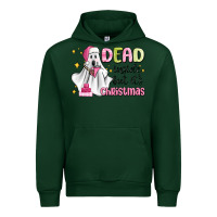 Forest Green dead inside but it's christmas Urban Hoodie - MaliasSmallBusiness