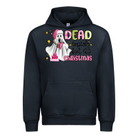 Navy dead inside but it's christmas Urban Hoodie - MaliasSmallBusiness