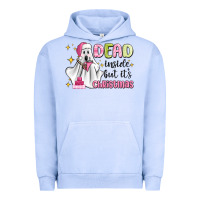 Pigment Grape Ice dead inside but it's christmas Urban Hoodie - MaliasSmallBusiness