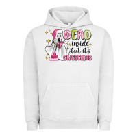 Pigment Lunar Rock dead inside but it's christmas Urban Hoodie - MaliasSmallBusiness